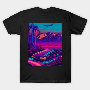 Dreamy Vaporwave Reverie - Aesthetics Unveiled T-Shirt